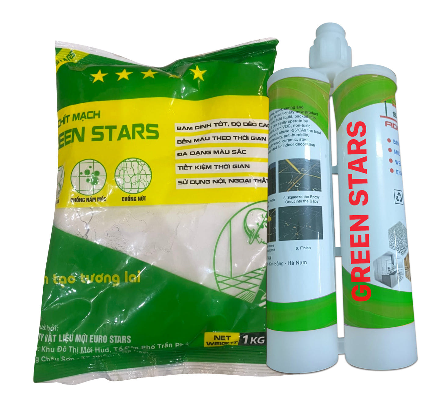 [TPHCM - Q7] Keo Dán Gạch Green Stars - THI CÔNG ĐƠN GIẢN, HIỆU QUẢ CỰC CAO