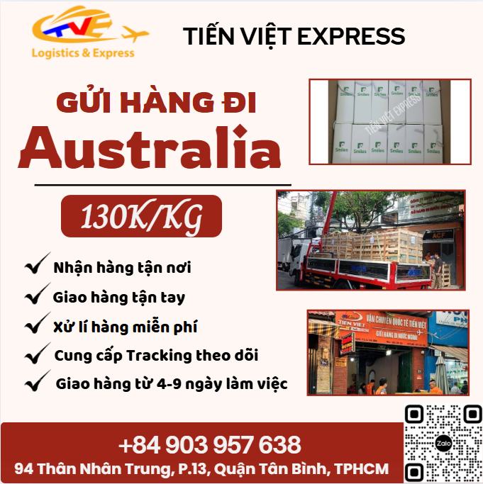 Gửi hàng đi Úc- Tiến Việt Express