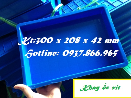 Khay chia linh kiện trong nhà máy, khay phụ kiện, khay đựng ốc trong dây
