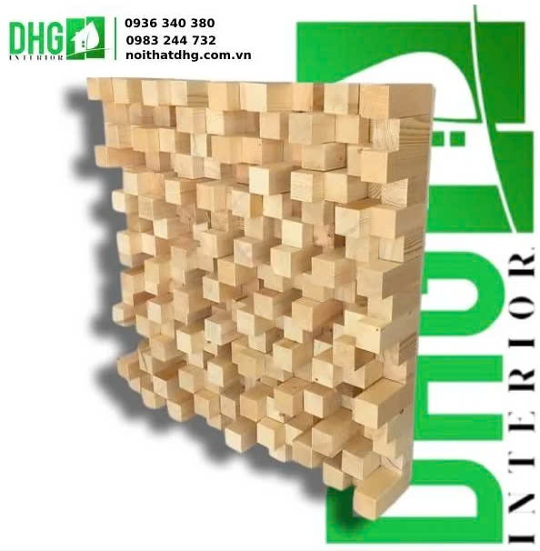 Gỗ Tán Âm Ma Trận - Vật Liệu Cách Âm - Tiêu Âm DHG