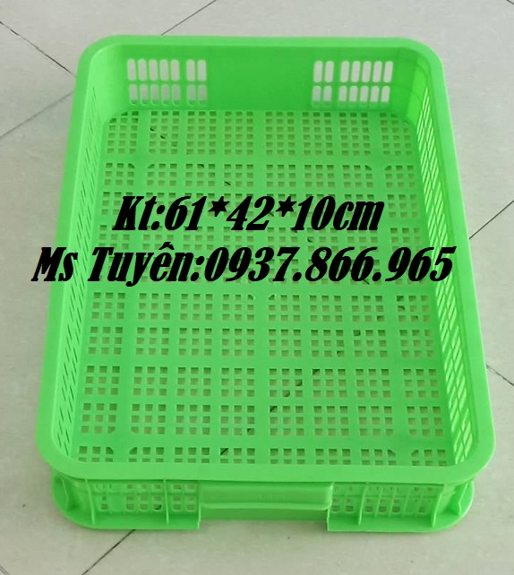 Sóng nhựa có lỗ cao 10, sọt nhựa rỗng, sóng nhựa, sọt cao 10cm, bán s