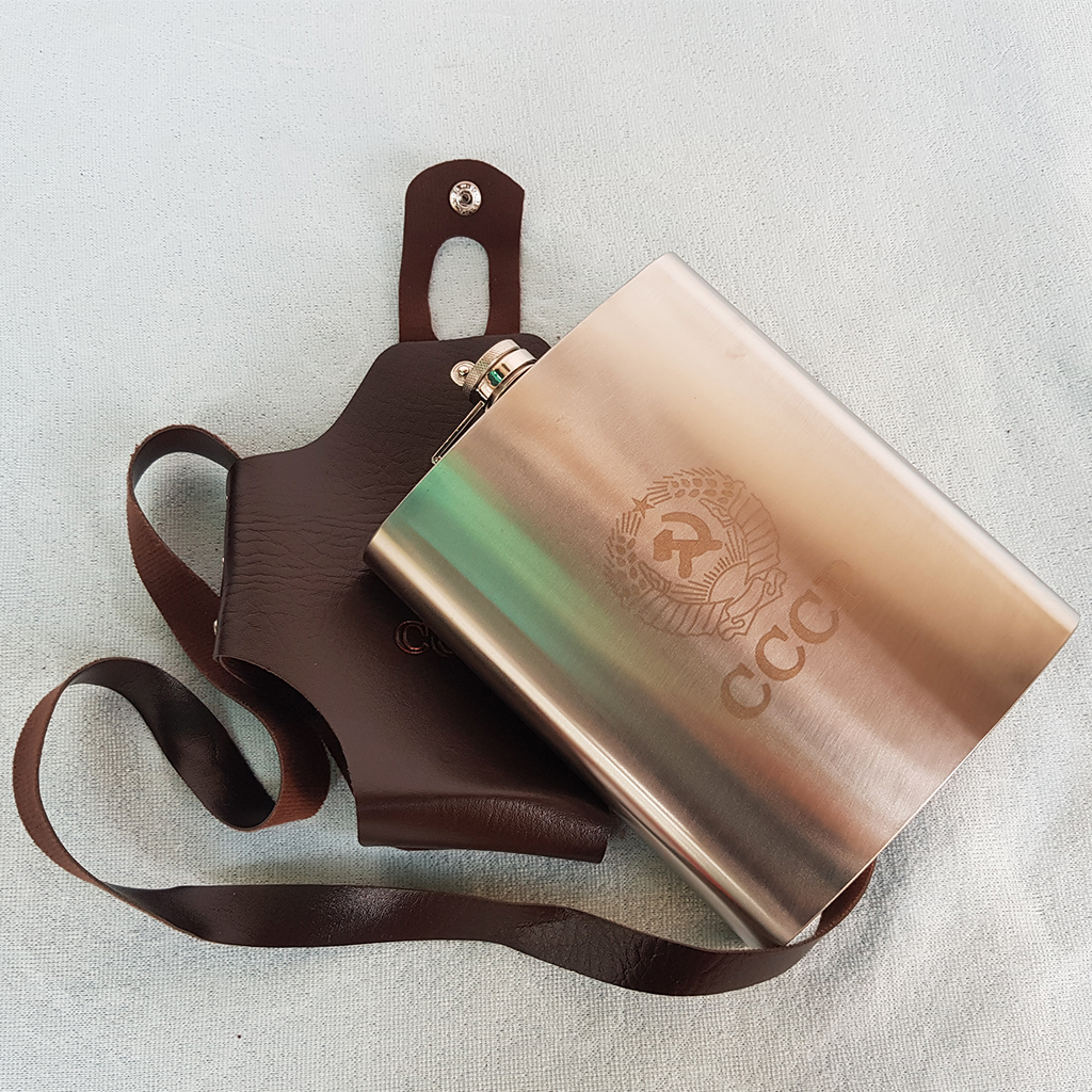 Bình tông đựng rượu inox cccp