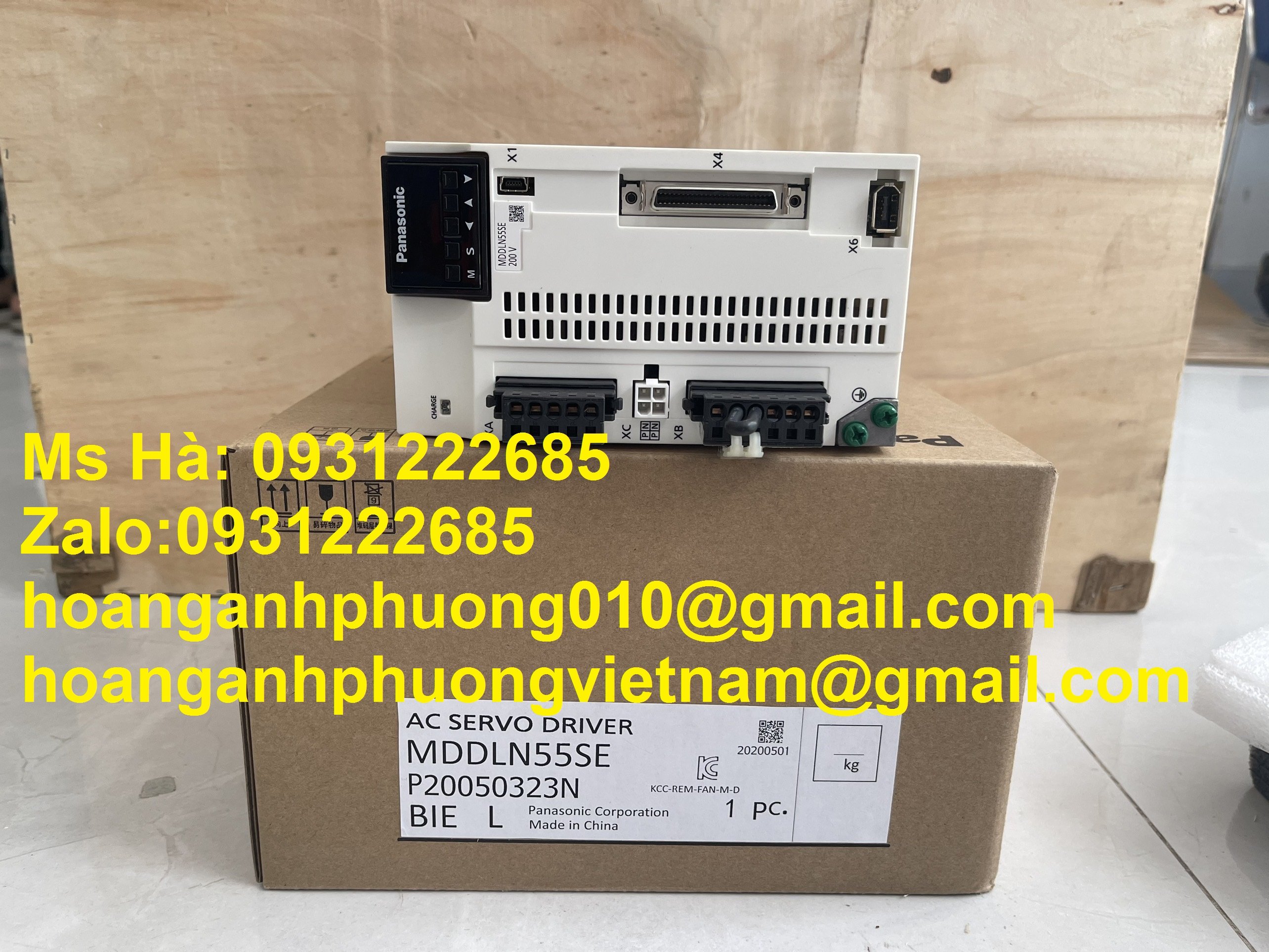 Nhập trực tiếp dòng panasonic servo driver MDDLN55SE