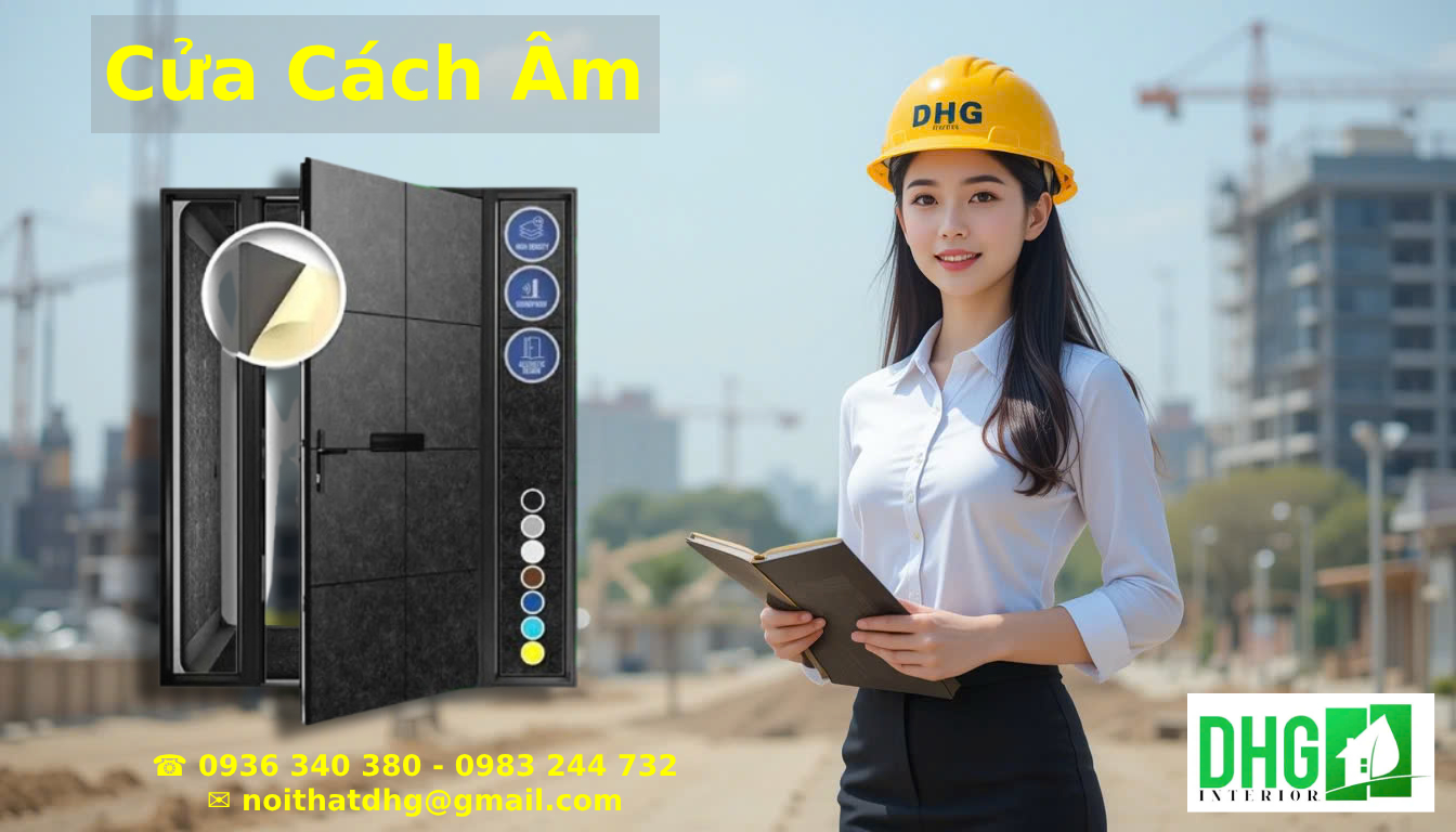 CỬA CÁCH ÂM – GIẢI PHÁP HOÀN HẢO CHO KHÔNG GIAN YÊN TĨNH
