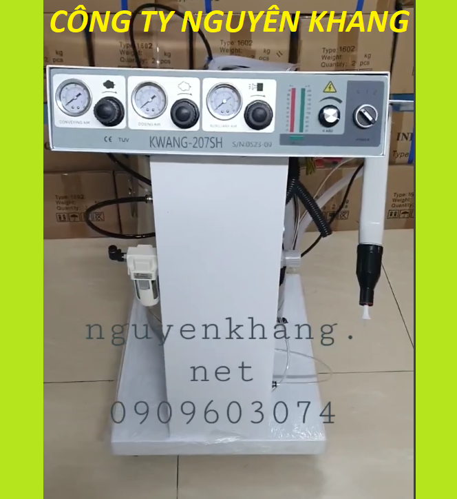 Máy phun sơn tĩnh điện Kwang 207SH - Dòng mới , Gía cạnh tranh