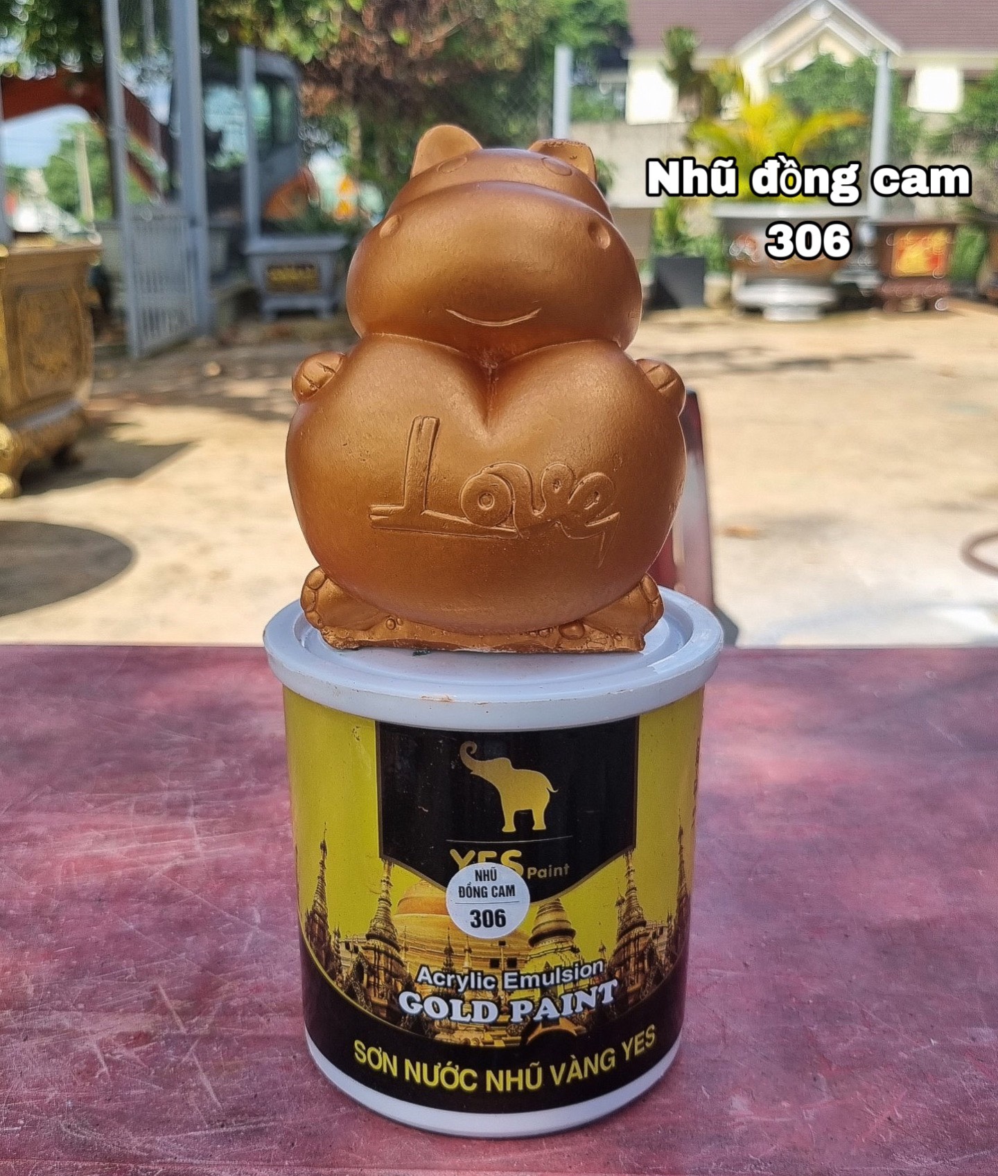 Nhũ Đồng Cam 306 200gr, 400gr, 850gr, 4.5kg, 18kg