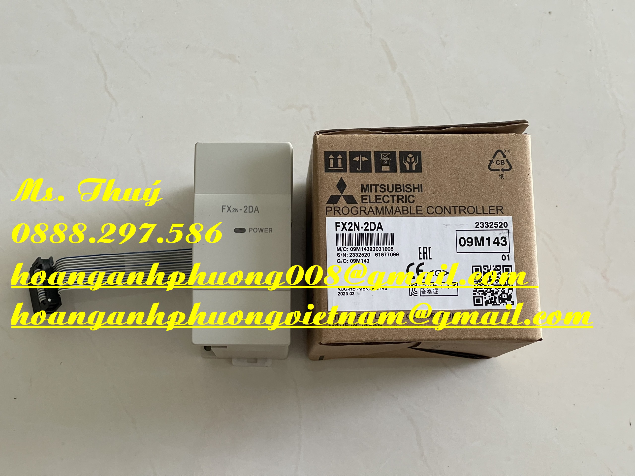 Mitsubishi FX2N-2DA - Bộ lập trình mới 100% - Giá gốc