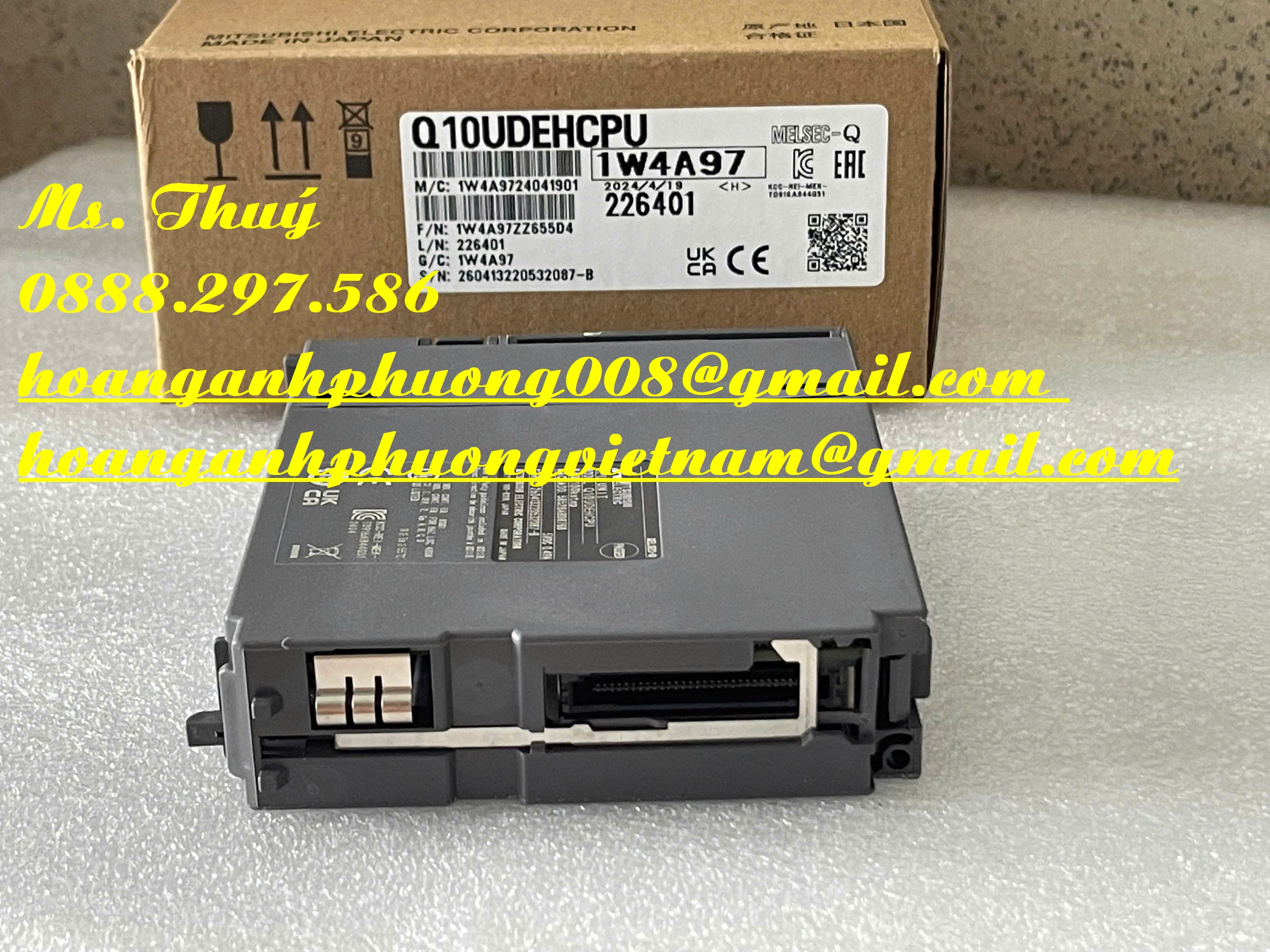 Module nguồn Mitsubishi Q10UDEHCPU - New 100%