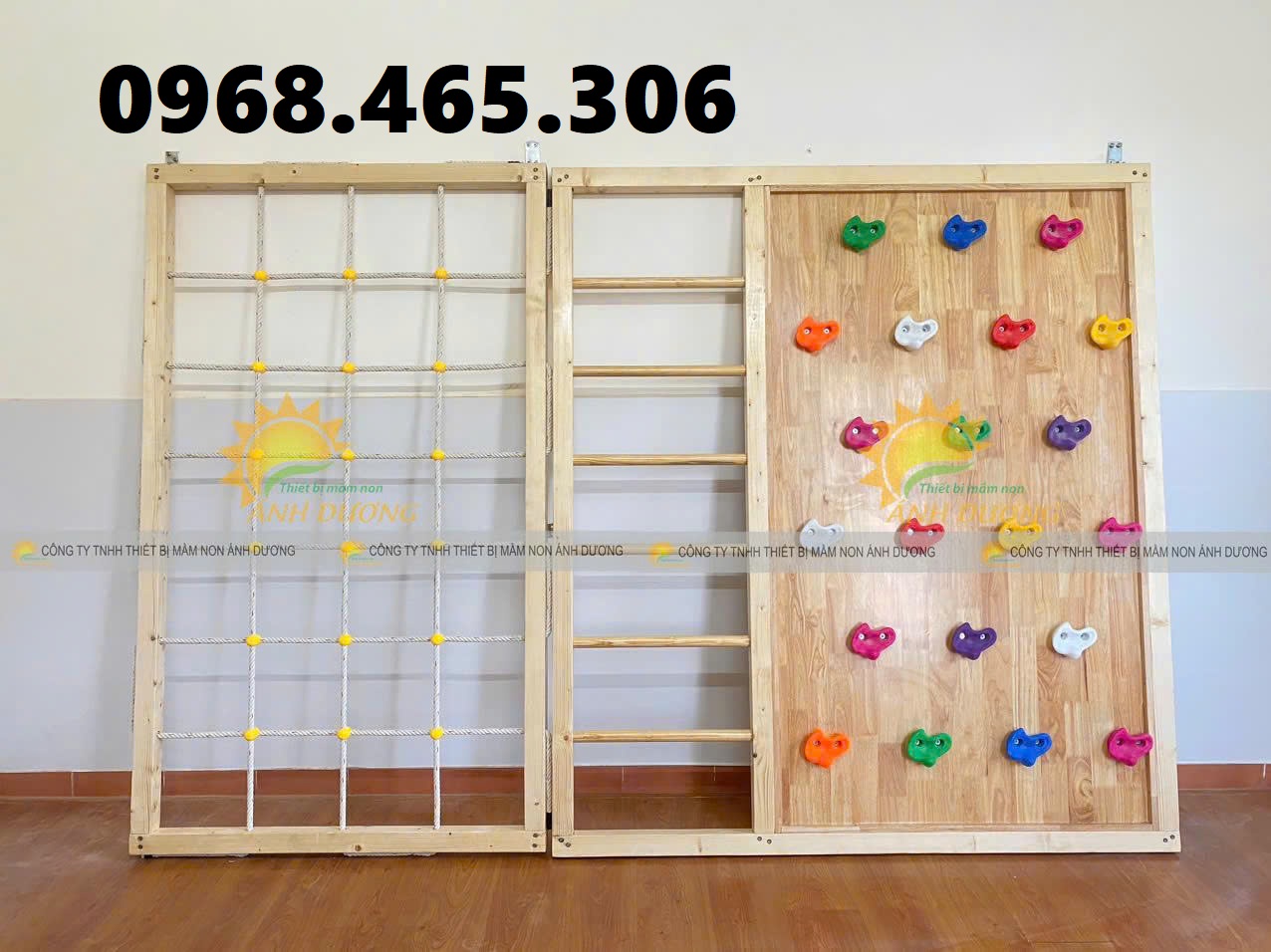 Bộ cầu trượt gỗ liên hoàn, nhà khối cầu trượt bằng gỗ trẻ em