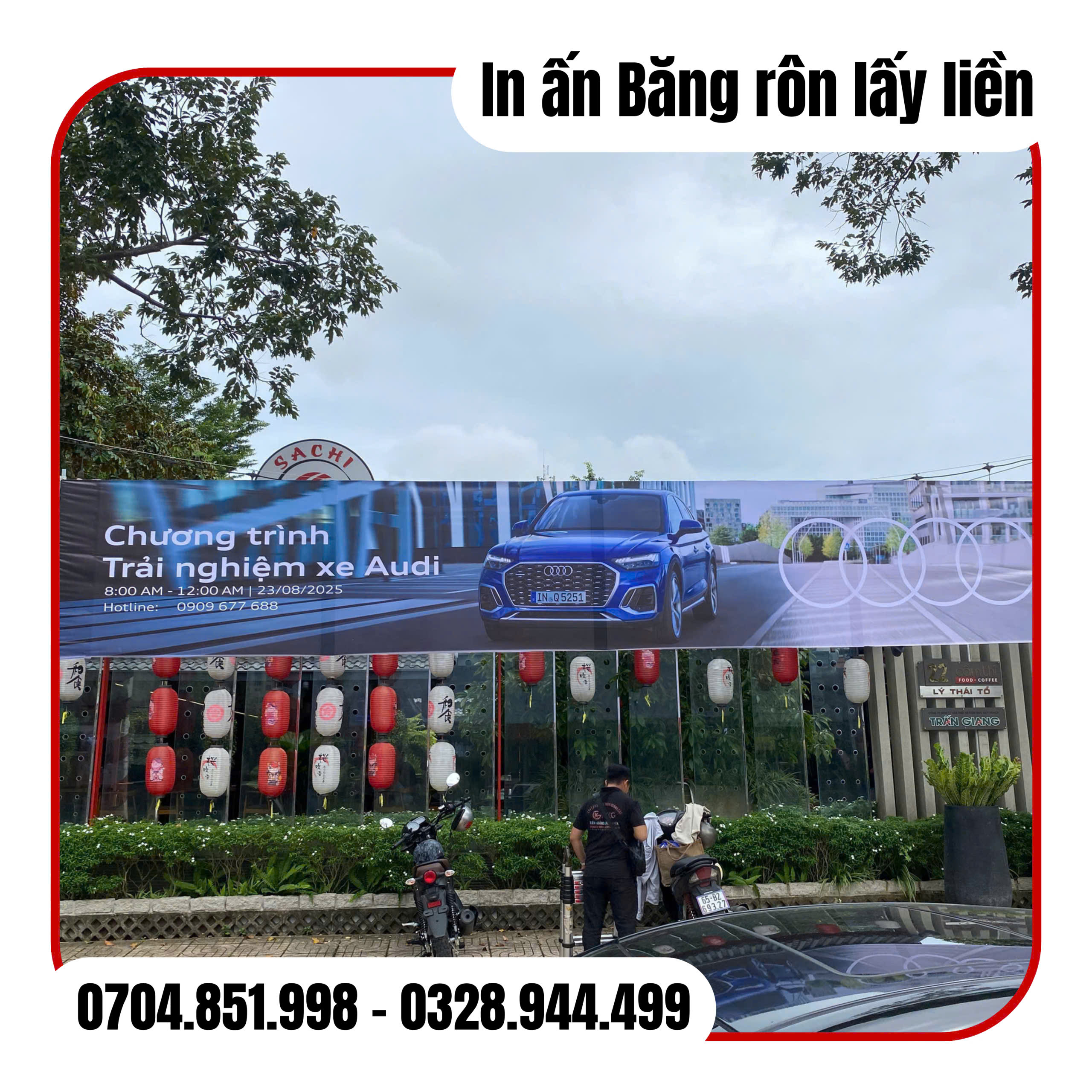 thiết kế in ấn thi công quảng cáo sự kiện