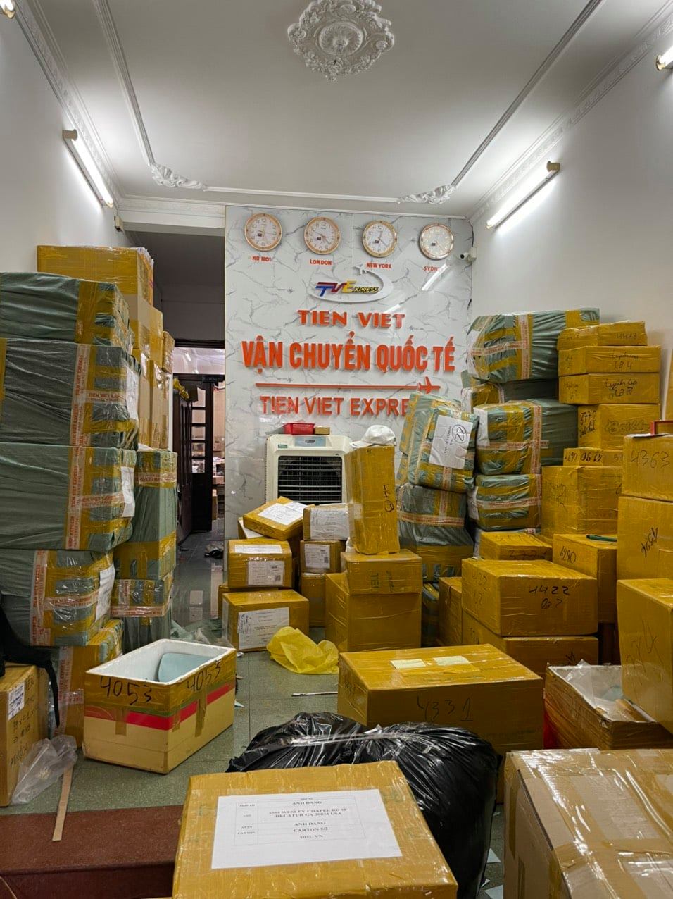 Gửi hàng quốc tế MỸ Úc Canada