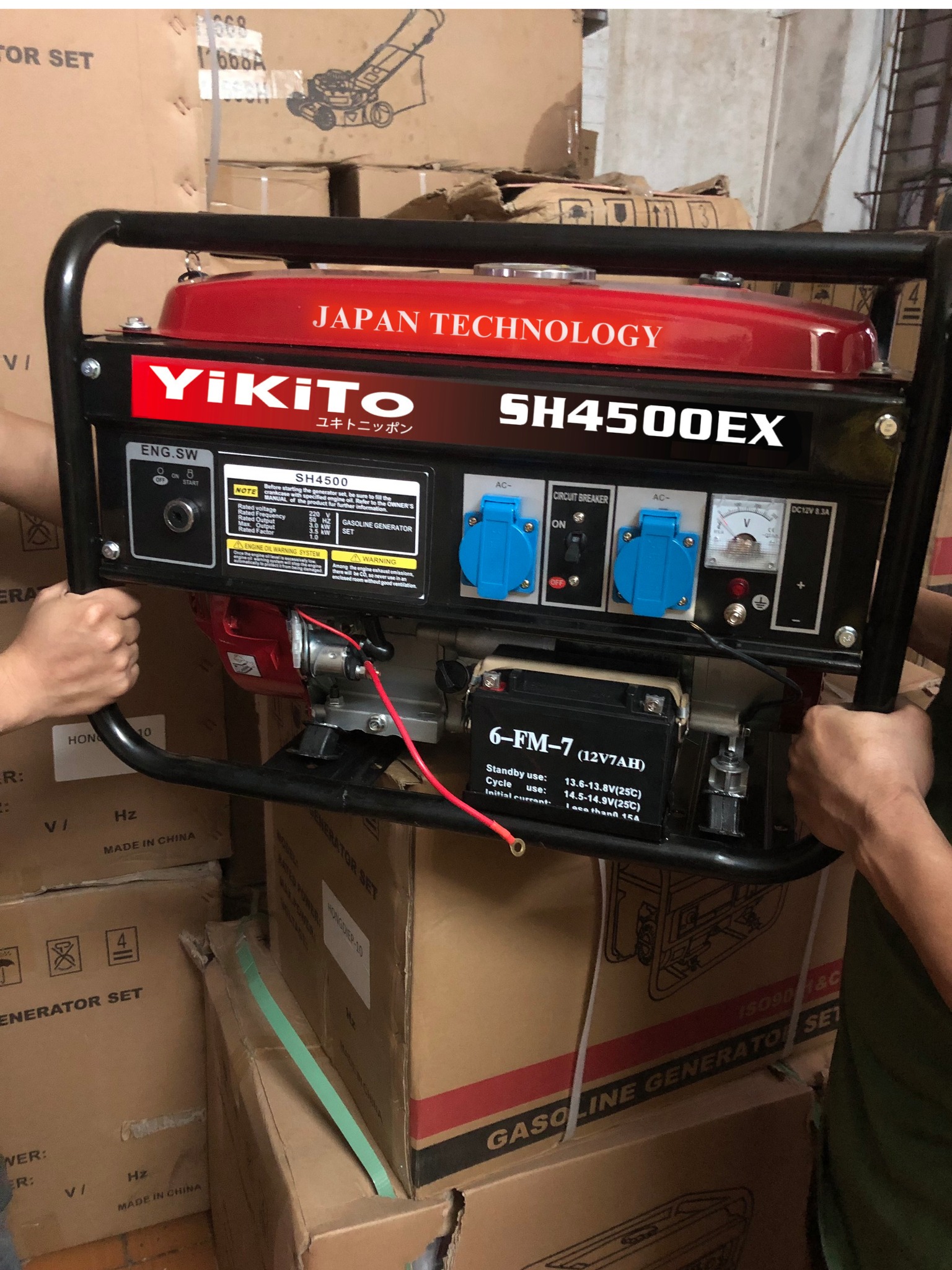 Máy Phát Điện Xăng Đề Nổ 3.0kw - Lh 0971.239.110