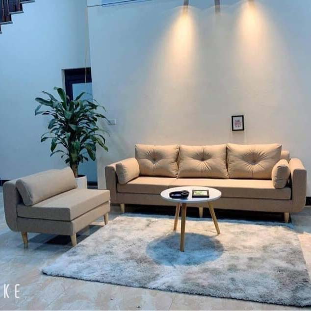 Sofa nỉ, da, mẫu mã đa dạng, nhận Đặt theo yêu cầu