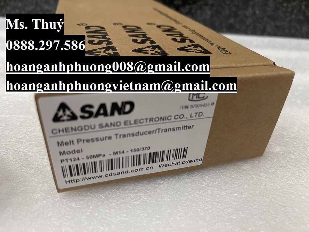 SAND - Cảm biến áp suất PT124-50MPA-M14-150/370 - Nhập khẩu
