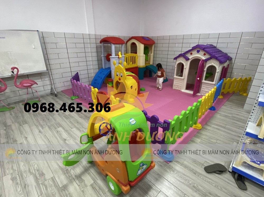 cầu trượt xích đu thang leo mầm non chất lượng cao