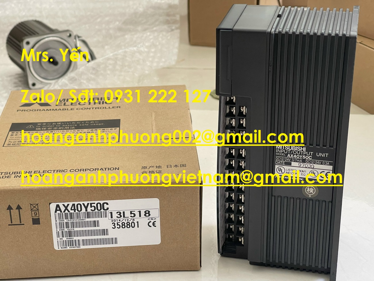 AX40Y50C PLC Mitsubishi | Giá nhập tốt, chính hãng mới 100%