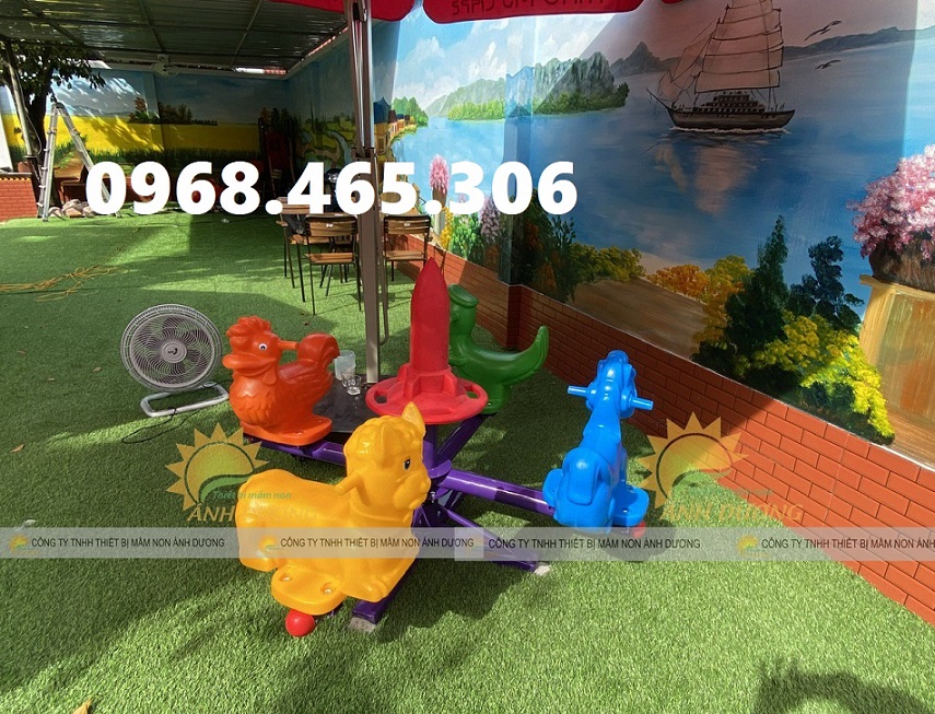 Đu quay trẻ em mâm quay trẻ em, đu quay ngựa trẻ em nhiều mẫu