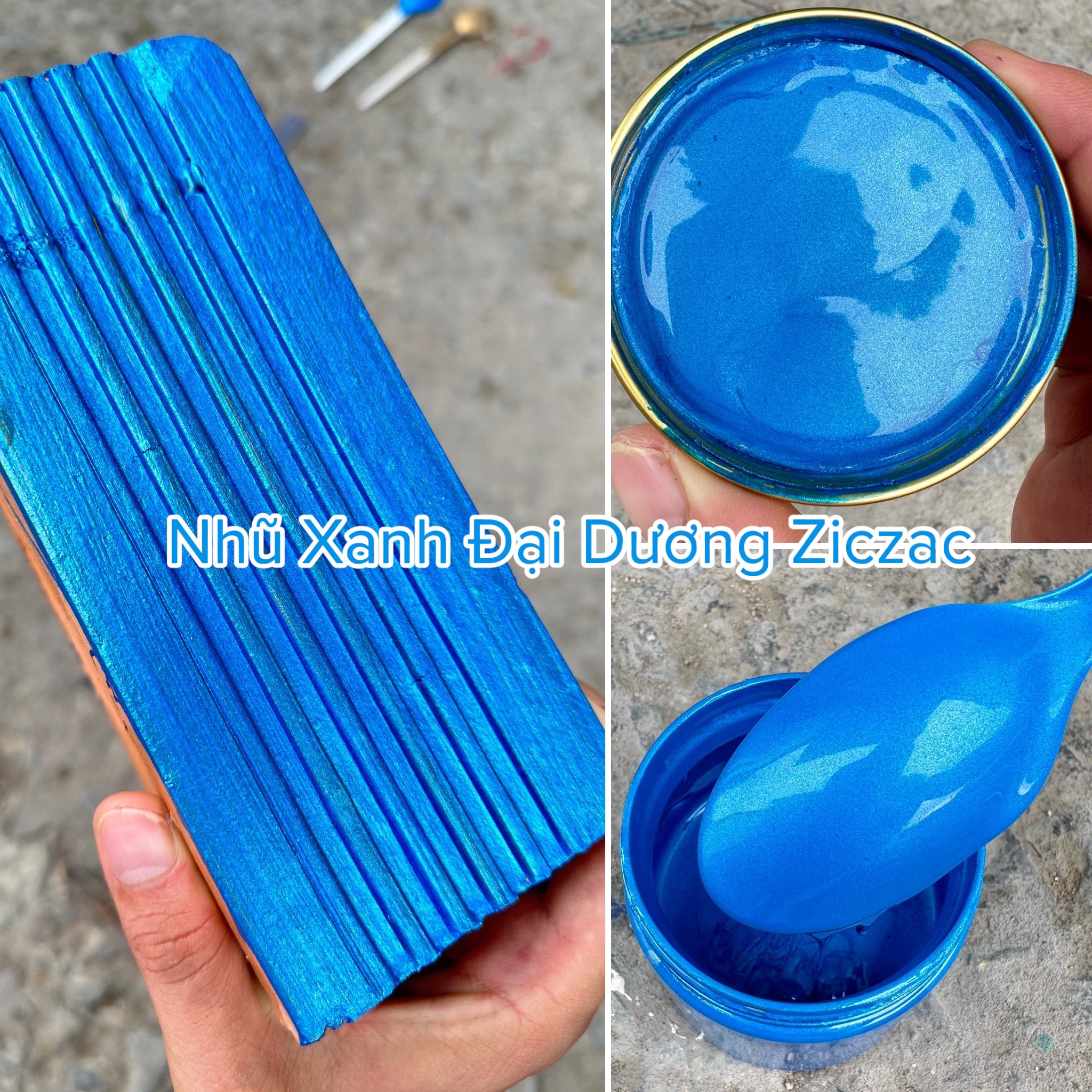 sơn nhũ hệ nước zic zac