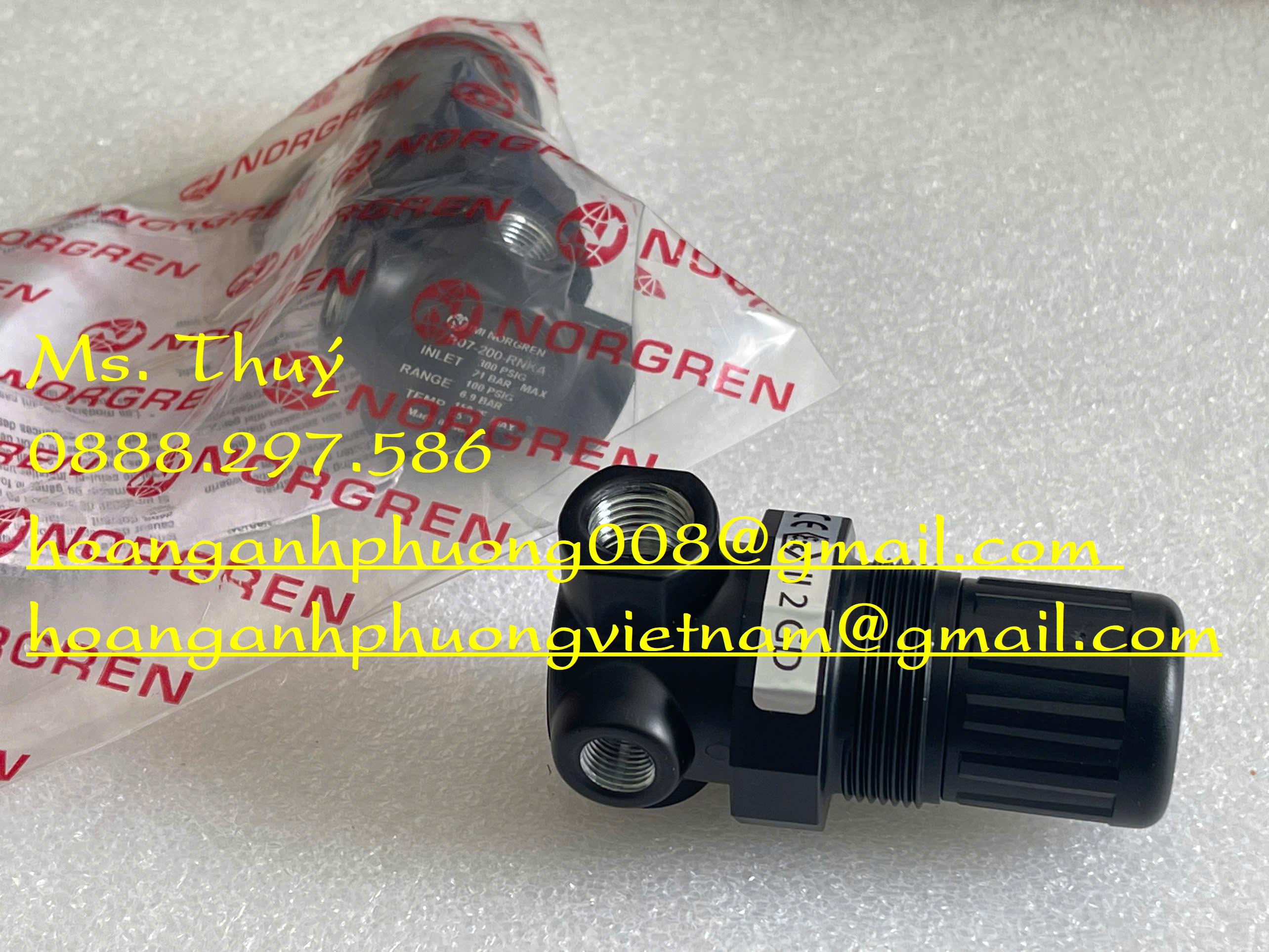 R07-200-RNKA Norgren - Van điều áp mới, nhập khẩu giá tốt