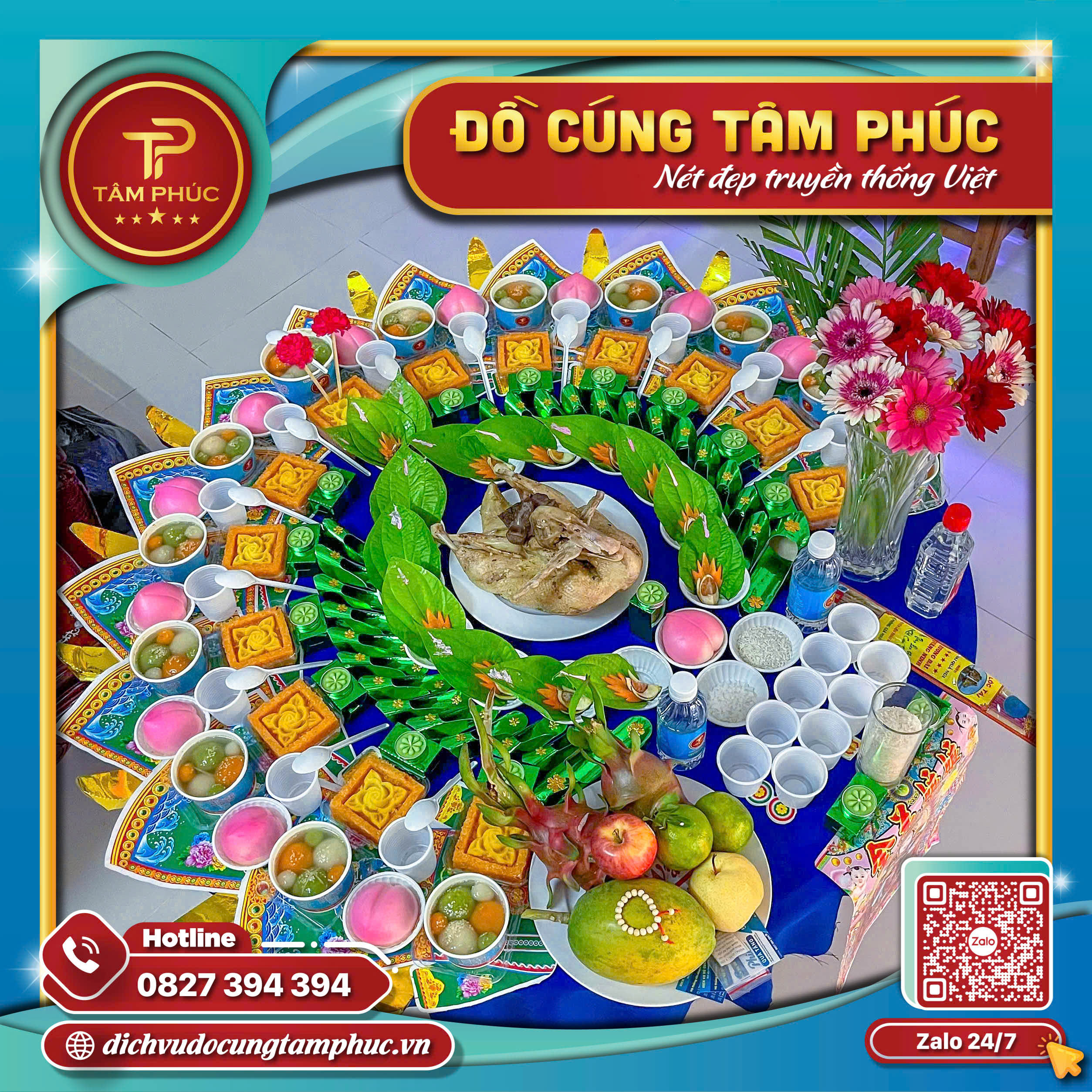 Giữ gìn phong tục mang lại may mắn cho bé qua mâm cúng căn.