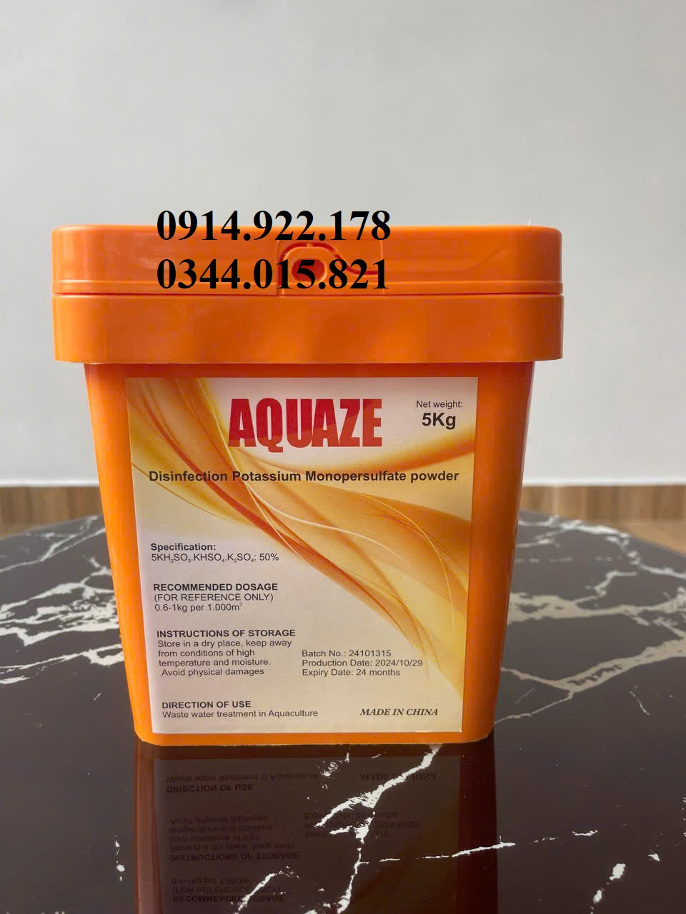 Aquaze hàng bột sát trùng, diệt khuẩn an toàn, phổ rộng