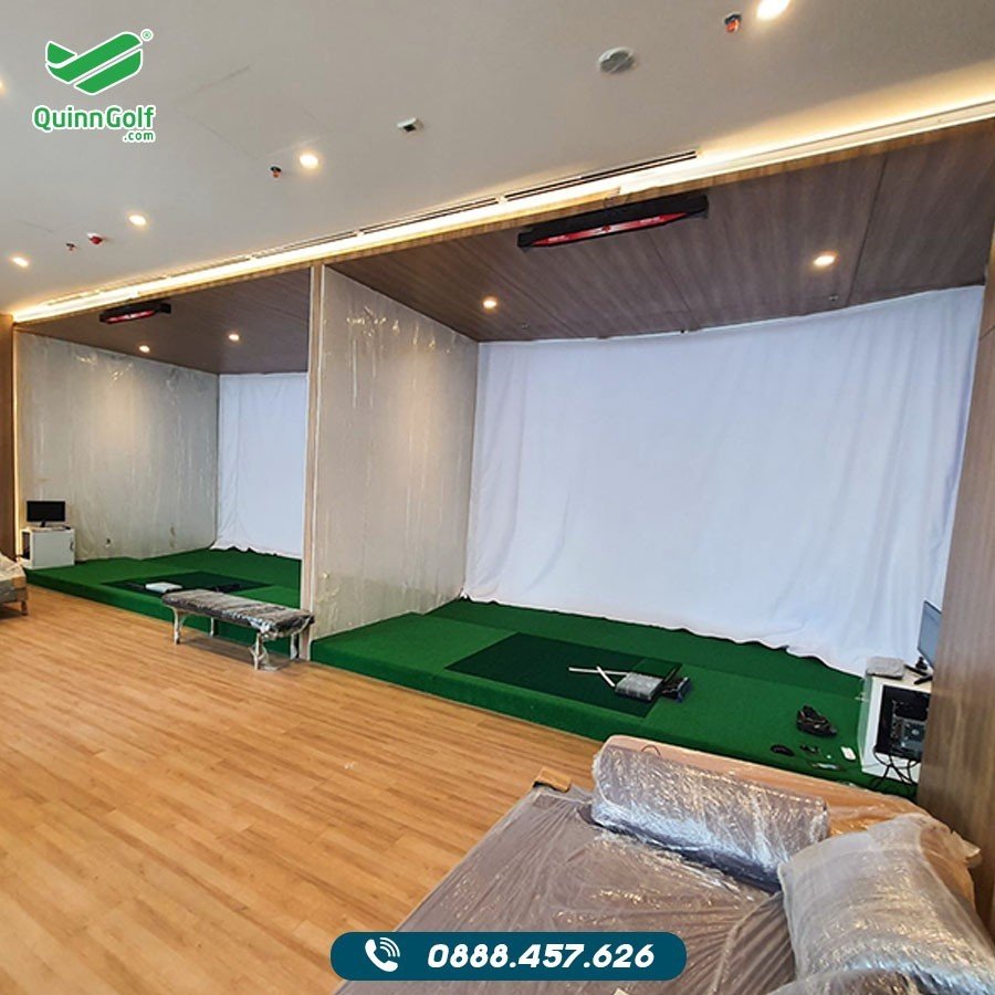 Cấu tạo chi tiết của 1 phòng golf 3D - Quinn Golf