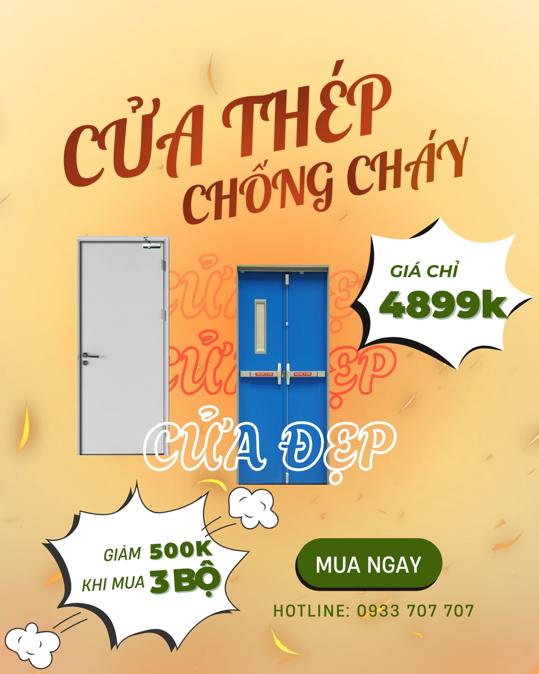 Cửa thép chống cháy saigondoor