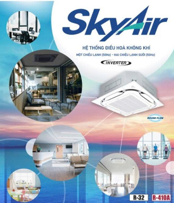 Thi công ống đồng & lắp đặt máy lạnh âm trần 4HP — 5.5HP chuyên nghiệp, giá tốt