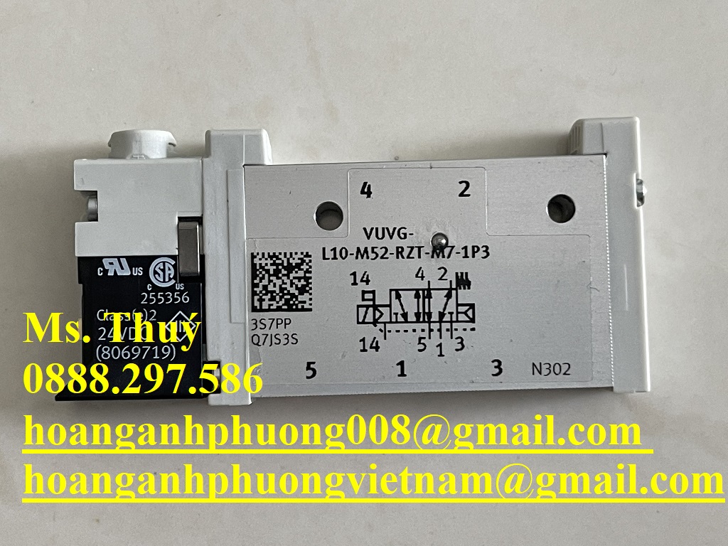 VUVG-L10-M52-RZT-M7-1P3 - Festo - Van điện từ - New 100%