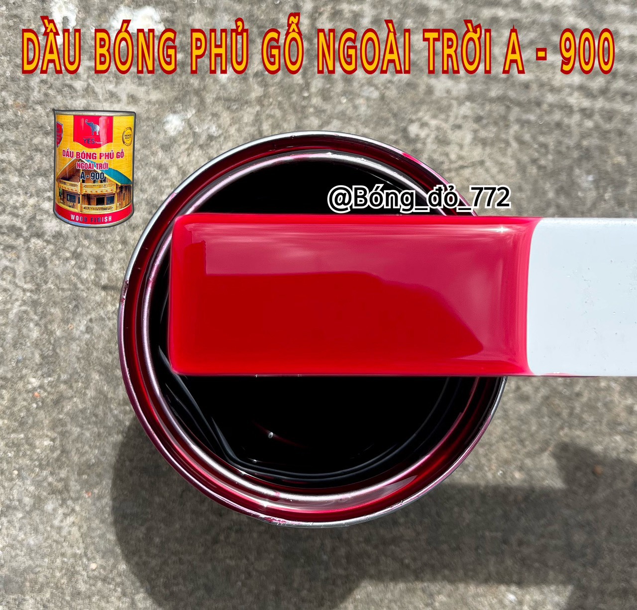 Dầu bóng phủ gỗ ngoài trời A-900