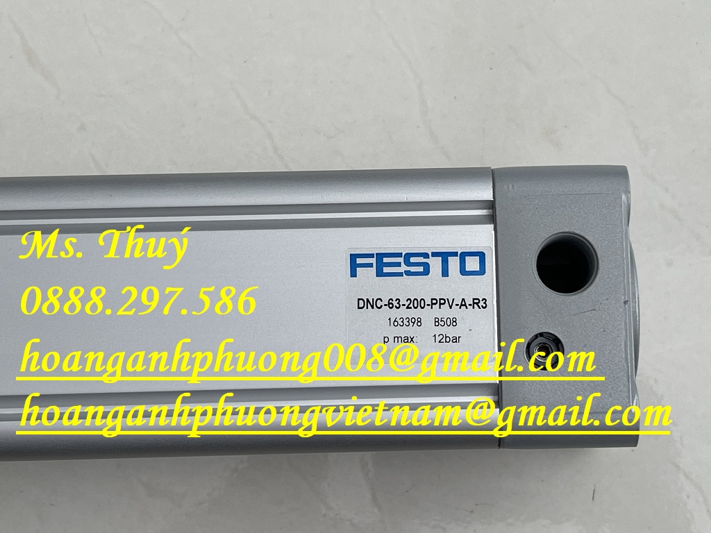 Xi lanh Festo DNC-63-200-PPV-A - Nhập khẩu chính hãng - Mới