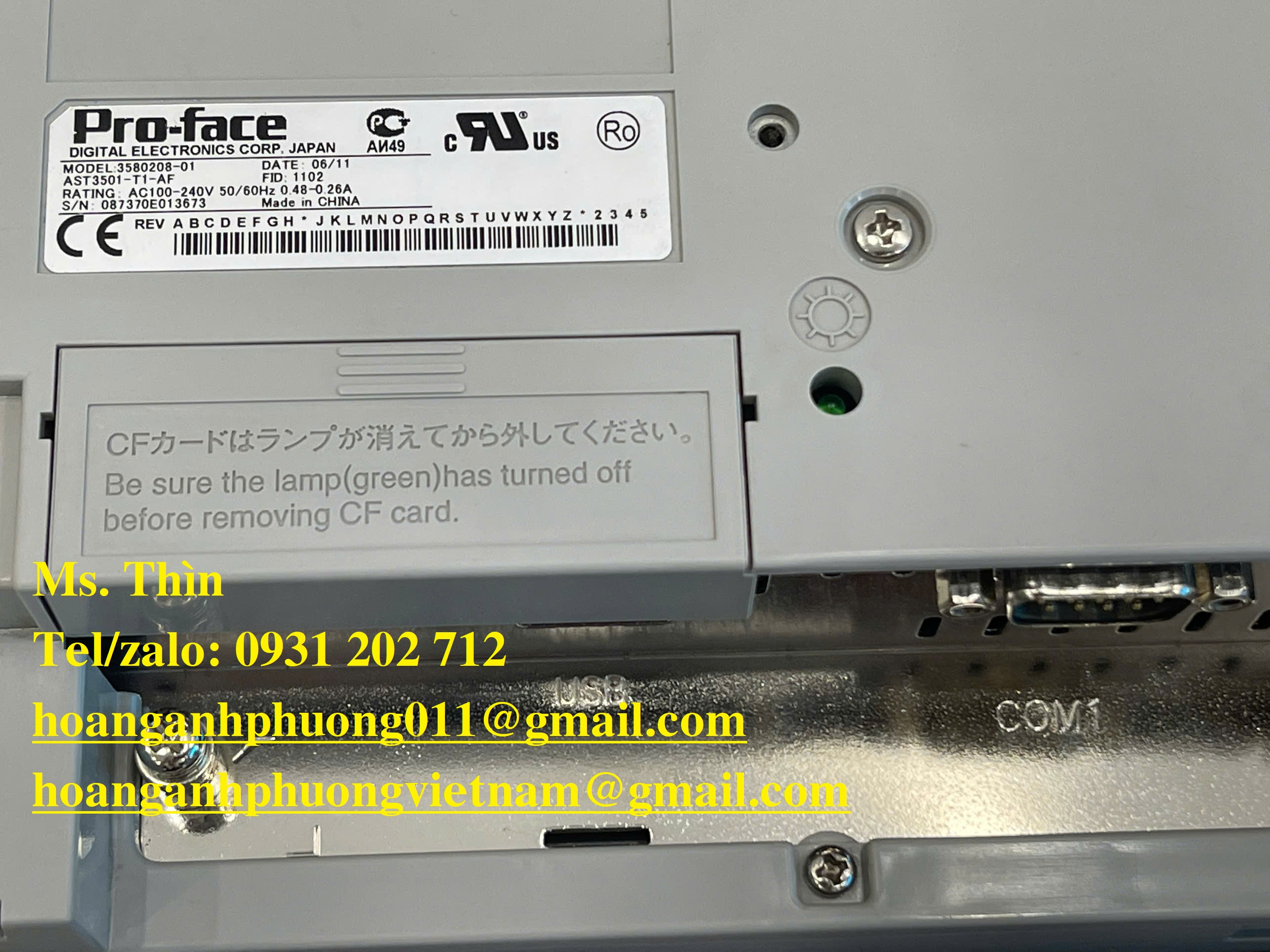 Pro-face new 100% - Màn hình AST3501-T1-AF - giá tốt