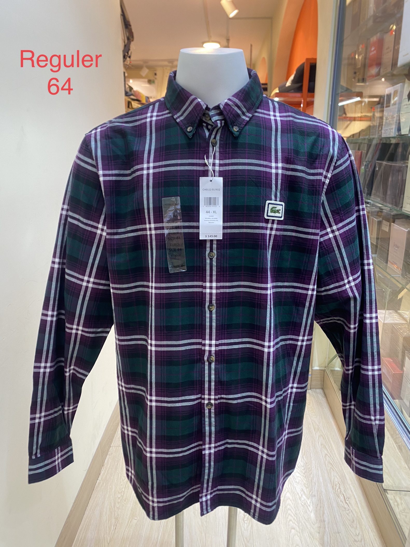 Áo sơ mi Lacoste chính hãngg