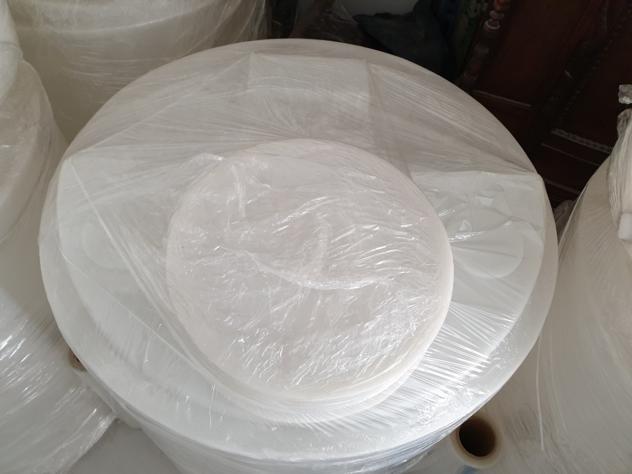 bồn nhựa PE hãng PEC 500L model : RCS-500-06
