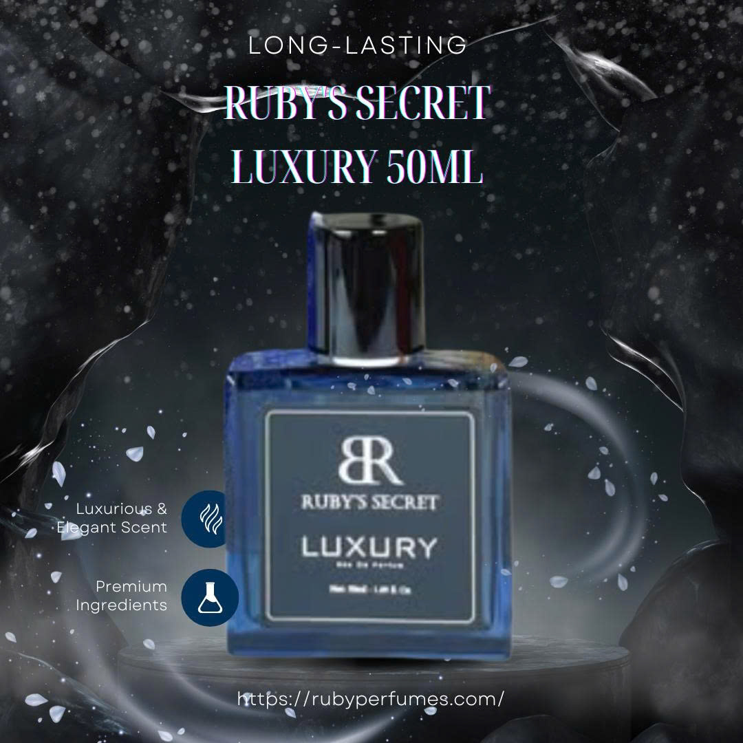 Khuyến mãi, giảm giá sốc  50%. Nước hoa cao cấp Ruby's Secret Luxury 50ML
