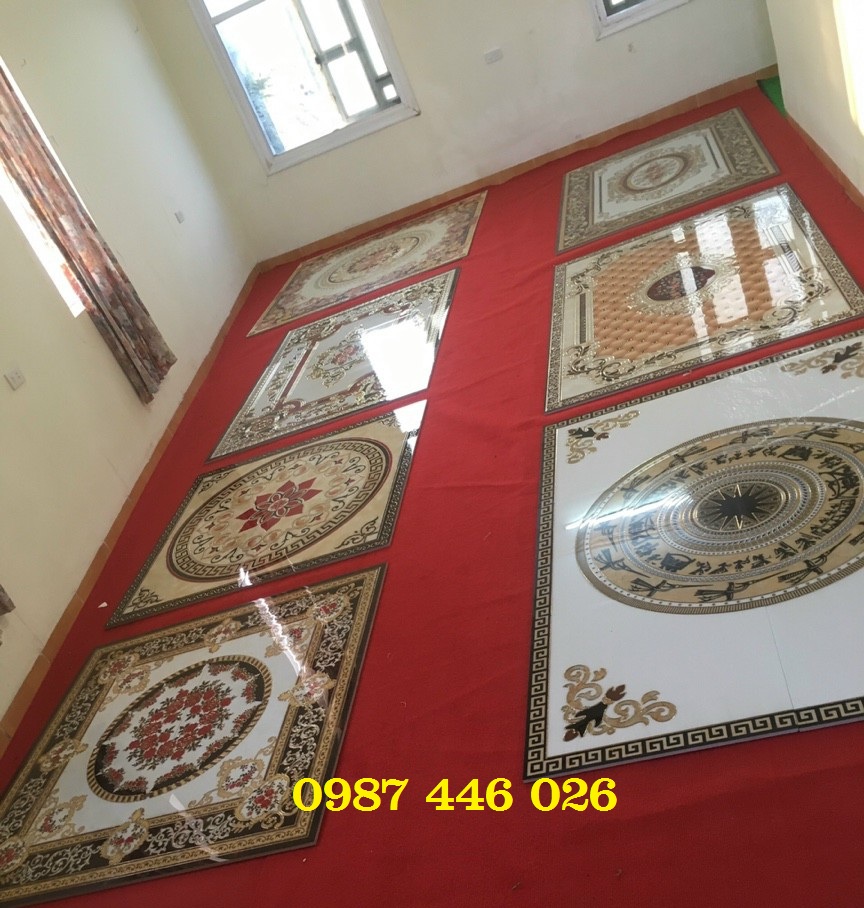 Gạch thảm khắc vàng đẹp trung quốc HP08273