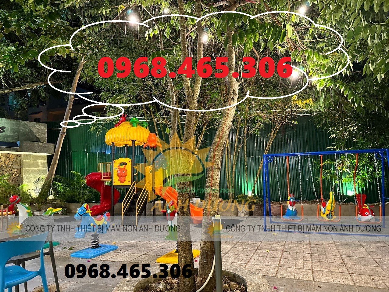 Xích đu cầu trượt trẻ em, xích đu trẻ em