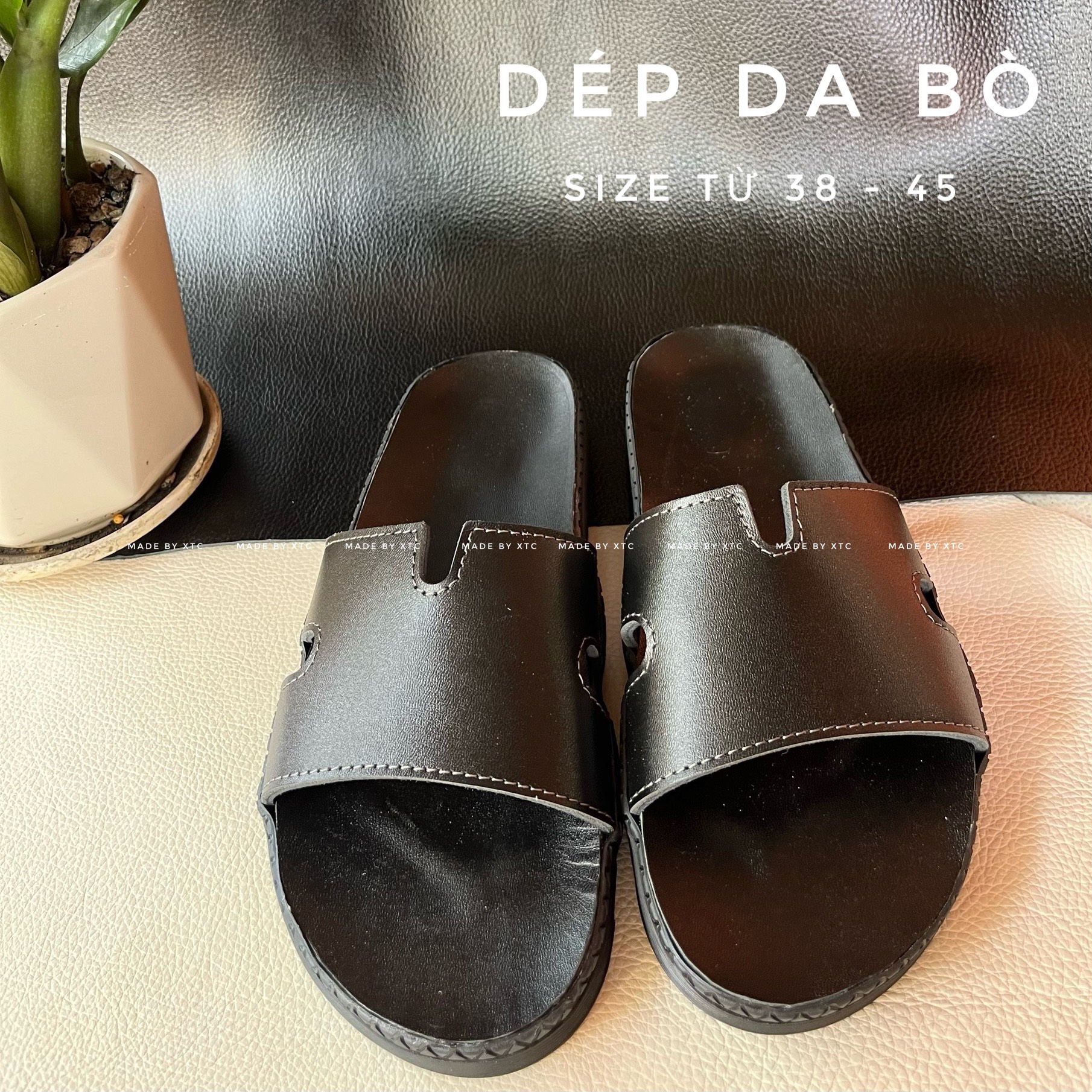 Xưởng Sản Xuất Dép Da Giá Sỉ TPHCM