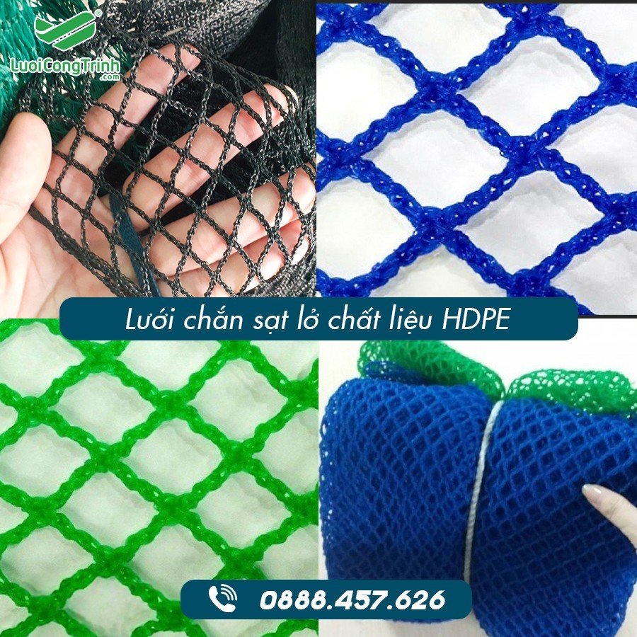 Lưới an toàn HDPE sợi lưới không thấm nước