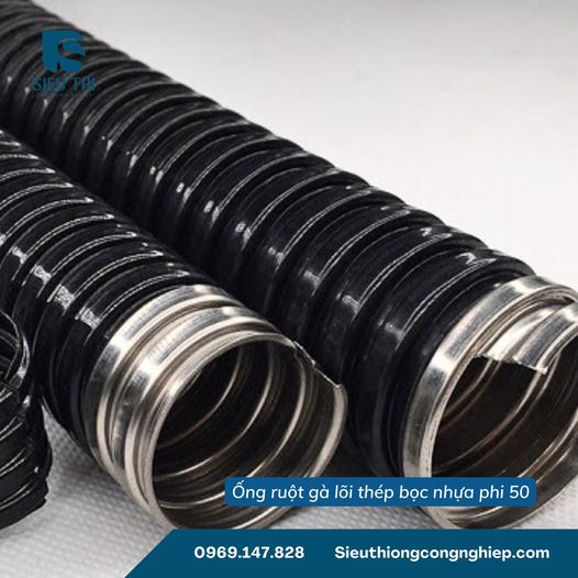 TIÊU CHUẨN ỐNG RUỘT GÀ LÕI THÉP BỌC NHỰA PHI 50 TẠI SIÊU THỊ ỐNG CÔNG NGHIỆP