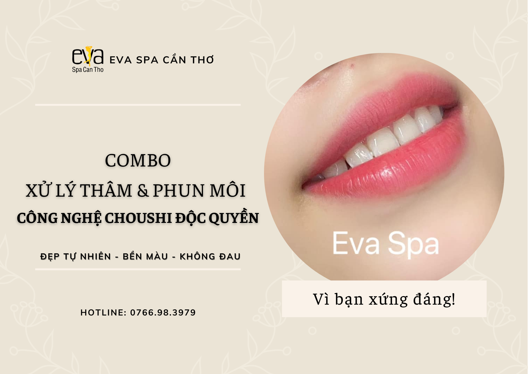 Combo xử lý thâm và phun môi Choushi – Giải pháp cho đôi môi tươi tắn, tự nhiên