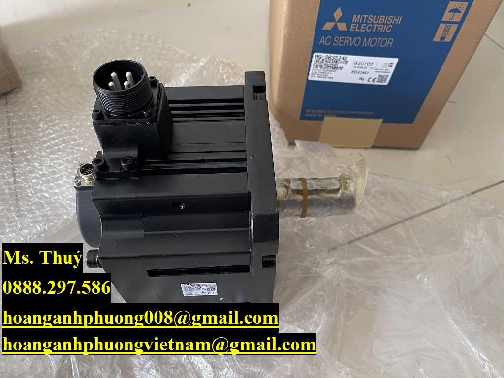 Nhập khẩu JAPAN - Mitsubishi HG-SR3524K - Động cơ Servo