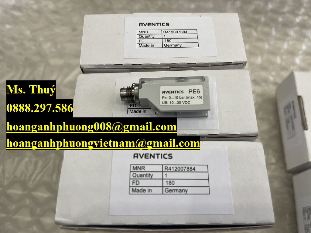 Cảm biến áp suất Aventics R412007884 - Cty Hoàng Anh Phương