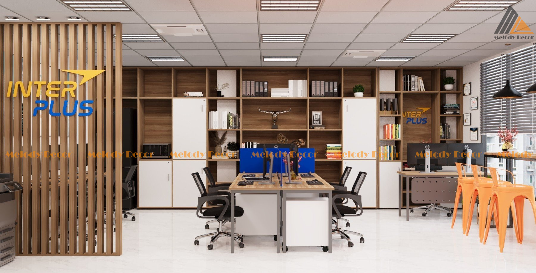 Melody Decor - Thiết kế và Thi công nội thất văn phòng giá rẻ