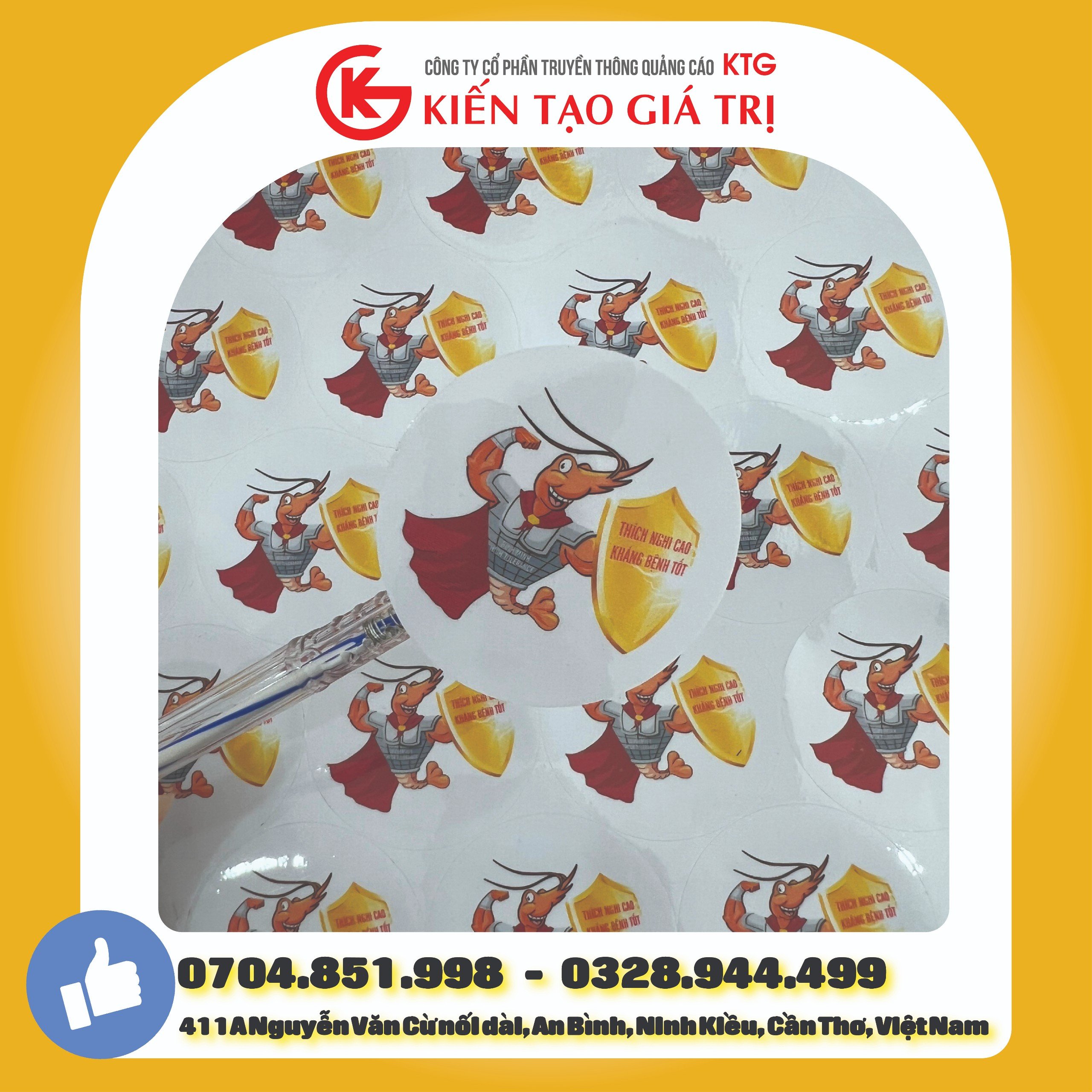 in tem nhãn danh thiếp tại cần thơ