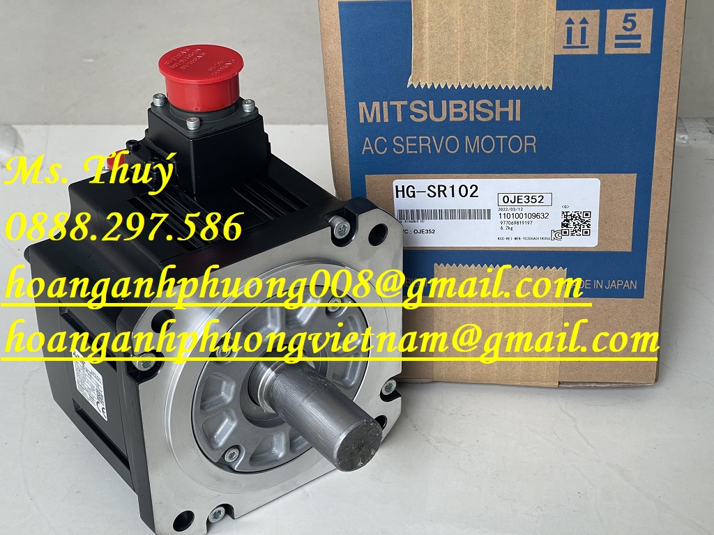 Servo Motor Mitsubishi HG-SR102 - Giao hàng Toàn quốc