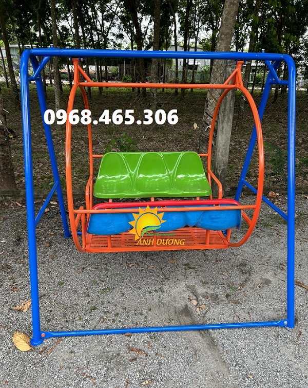Xích đu treo hình tròn 6 ghế ngồi trẻ em chất lượng