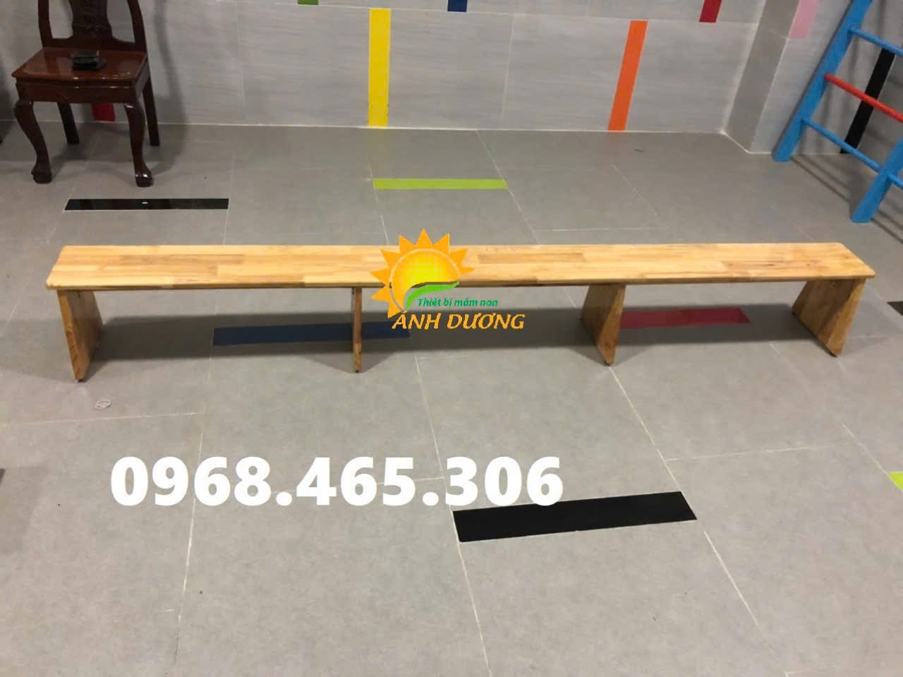 Băng ghế thể dục mầm non, ván trượt dốc mầm non