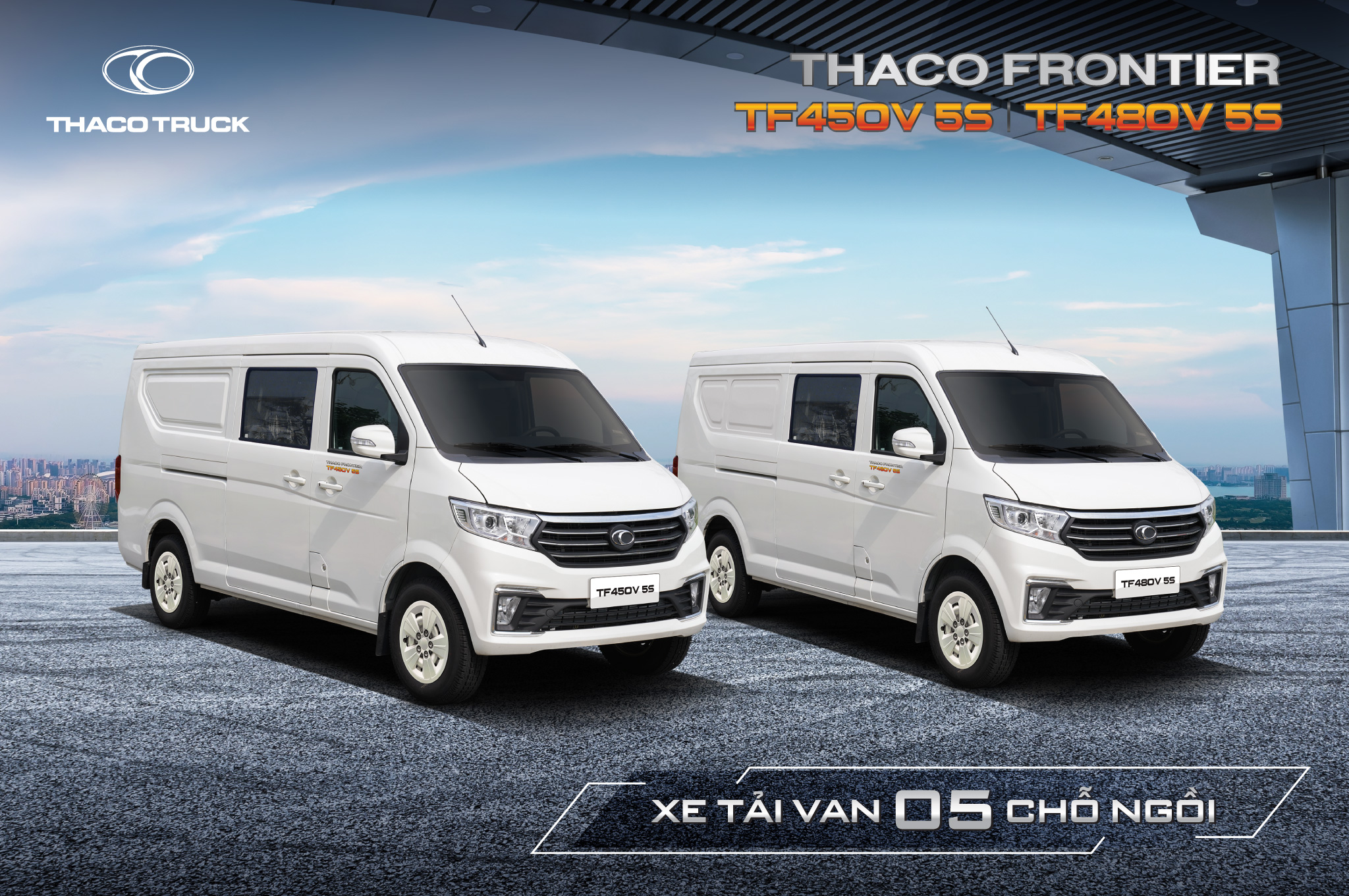 xe tải van 2 chỗ và 5 chỗ