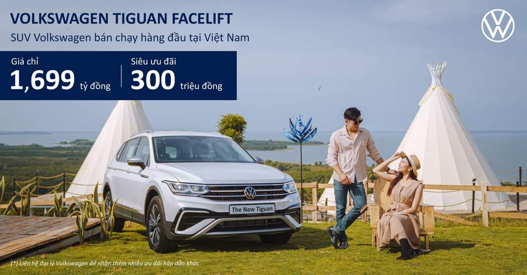 Volkswagen Teramont Tiguan 2023 Nam thần đường phố